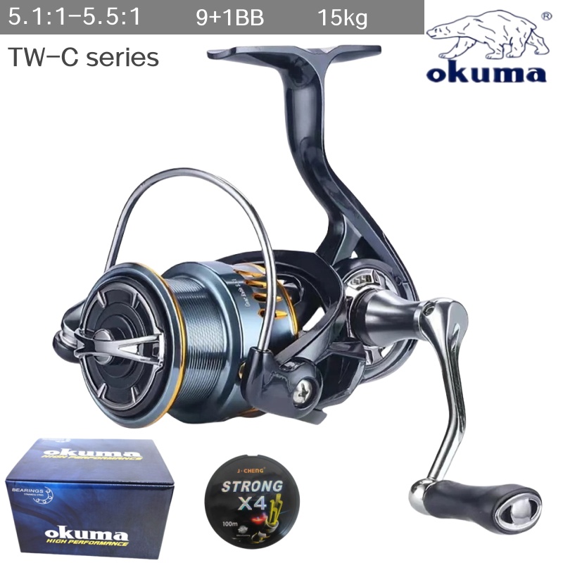 Okuma's New Spinning Wheel Fis - Fishing Boat Steering Wheel ulasan dan harga