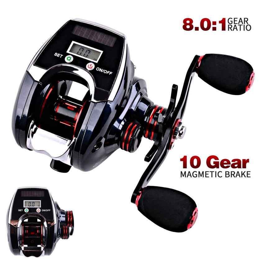 8.0:1 19+1BB Fishing Reel Left - Fishing Boat Steering Wheel ulasan dan harga